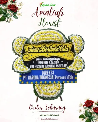 Papan Bunga Duka di Selindung
