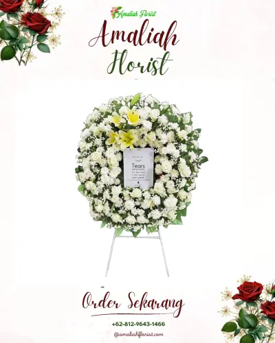 Krans Bunga Duka Cita di Selindung